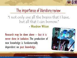 Introduction with literature review being a very important part of research that support a theory or add to a conclusion, it provides the individual with running head: The Importance Of Literature Review I Not Only Use All The Brains That I Have But All That I Can Borrow Literature Academic Writing Writing Tips