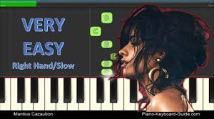 Download alan walker faded sheet music notes and printable pdf score arranged for easy piano. Camila Cabello Havana Very Easy Pianotutorial Ft Young Thug Right Hand Youtube