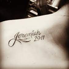 Um, i tried to do a heart tattoo with a sewing pin and food coloring.lol i don't think it will work! Jeremiah 29 11 Tattoo Shoulder Jeremiah 29 11 Tattoo Cursive Tattoos Hand Tattoos For Girls