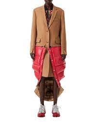 Shop winter coats, peacoats, raincoats, as well as trenches & blazers from brands like topshop, canada goose, the north face & more. New Burberry Coat Makes It Look Like You Re Wearing 2 Jackets At Once