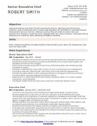 Cover letters are your first impression, so make it a good one. Executive Chef Resume Samples Qwikresume
