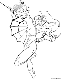 Feel free to print and color from the best 39+ spiderman coloring pages to print at getcolorings.com. Gwen Stacy Use Her Powers Spiderman Coloring Pages Printable