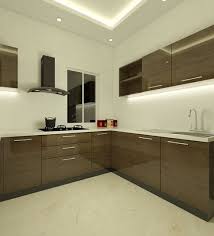 Lorraine U Shaped Modular Kitchen Designed In Bwr Ply With Columbian Walnut Laminate By Mangiamo Kitchen Design Design Kitchen Design Small