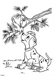 Your child will love coloring his favorite zoo animals. Color This Adorable 101 Dalmatians Coloring Page Of Birds And Puppy Nice Coloring Sheet For Al Puppy Coloring Pages Disney Coloring Pages Horse Coloring Pages
