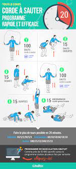 Quels exercices faire avec ? Corde A Sauter Programme Complet Pdf A Telecharger Corde A Sauter Corde A Sauter Exercices Exercice