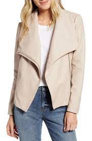 Bb Dakota Up To Speed Faux Leather Moto Jacket Nordstrom Faux Leather Moto Jacket Stylish Coat Faux Leather Pieces