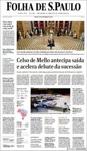 From wikimedia commons, the free media repository. Newspaper Folha De Sao Paulo Brasil Newspapers In Brasil Saturday S Edition September 26 Of 2020 Kiosko Net