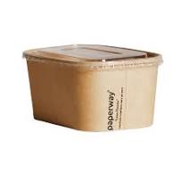 1000ml PP Paperway™ PP Kraft Rectangular Container ...