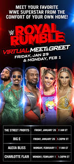 Roman reigns will defend the universal championship for now, let's take a look at how our experts believe the royal rumble will play out this sunday. Wwe Royal Rumble Virtual Meet Greet Tickets Available This Monday Milled