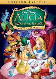 Cartel De Alicia En El Pais De Las Maravillas Peliculas Dibujos Animados Alicia En El Pais De Las Maravillas Peliculas De Disney