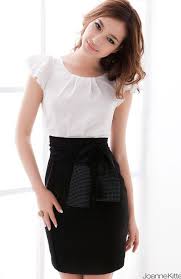 Potential Office Look Frocks For Girls One Piece Frock Dresses