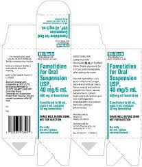 Famotidine For Oral Suspension Usp 40 Mg 5 Ml