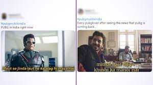 | pubg mobile tiktoks memes and videos gone wrong !! Pubg Mobile India Game To Return Gamers Express Their Excitement With Funny Memes And Jokes As Company Makes Coming Soon Announcement Latestly