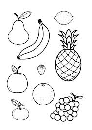 Coloring Page All Fruit Together Coloring Picture All Fruit Together Free Coloring Sheets To Print And Download Images Boyama Kagidi Boyama Sayfalari Meyve