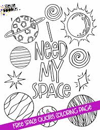The kitchen in a manhattan apartment is small, but own. Coloring Pages About Space 8 Free Space Quote Coloring Sheets Stevie Doodles Free Printable Coloring Pages