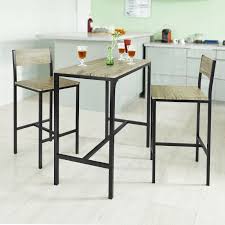 Your guests or family can keep you company, so you don't miss out on. Sobuy Kitchen Dining Breakfast Bar Table And 2 High Chairs Stools Set For Sale Online Ebay