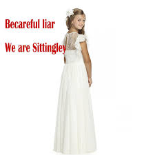 Amazon Com Fancy Girls Holy Communion Dresses 1 12 Year Old Off White Size 2 Clothing Dresses Holy Communion Dresses Communion Dresses