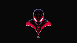 It follows an experienced peter parker facing all new threats in a vast and expansive. Desktop Wallpaper Spider Man Miles Morales Minimal Art Hd Image Picture Background E4b72f