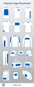 Design Size Placement Ideas For Custom Apparel Shirt Logo Design Popular Logos Branding Design