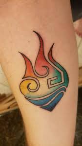 Appa,the character is from tv show, avatar: Minimalist Avatar The Last Airbender Tattoos Elegant Arts Tattoo