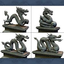 Dragons can also be called tatsu, although ryuu is more common. Asian Dragon Statues Asian Dragon Dragon Statue Dragon Sculpture