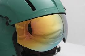 Glove it bling dots slide on golf visor. Gold Visor Lens For Sph 5 Hph And Xph Flight Helmet