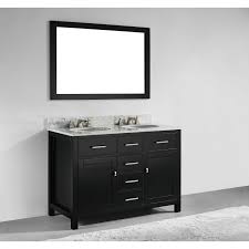 48 inch espresso finish solid wood