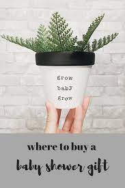 Baby Shower Gift Idea Cutest Planters Under 30 I M In Plantgifts Giftideas Plant Gifts Planters Clay Pot Crafts