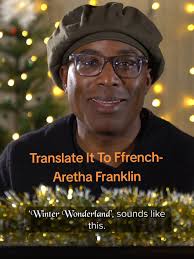 @Aretha Franklin 'Winter Wonderland'