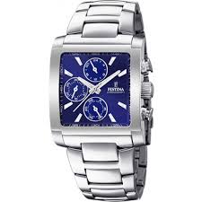 Montre festina timeless chronograph bleu de modèles 129 € festina montre festina classics noir de modèles 89 € festina Montre Festina Chrono F20423 2 Montre Acier Cadran Bleu Fonce Bracelet Acier Festina Montres 3 Suisses