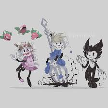 Bendy And Boris The Quest For The Ink Machine Oc Cuphead X Bendy Oc By Yobakisu Bendy And The Ink Machine Instagram Art Art