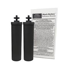 Allow the water to filter down. Black Berkey Water Purification Elements 1 Pair 2