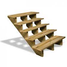 Maybe you would like to learn more about one of these? Escalier En Bois 5 Marches Deck Linea
