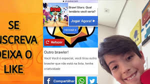 Veja qual brawler você seria no brawl stars! Qual Brawler Eu Seria Fazendo Quiz Youtube