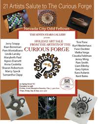 The outstanding new show is now up in the Oddfellows Seven Stars  Gallery~stellar works from artists & craft people from the Curious Forge~  (A great place to purchase a few very special