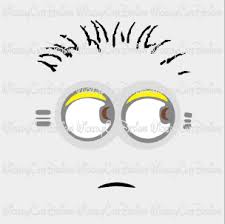 Minion Face Svg Dxf Eps Png Digital File Minion Face Minions Svg