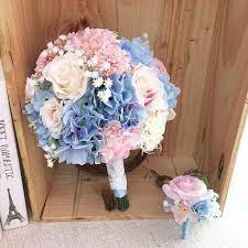 sishoney的signature絲花球 熱賣榜no 1 silk flower 花店 flower 花球 粉紅 粉藍 baby blue pink hydrangea bouquet wedding hydrangeas wedding pink hydrangea wedding