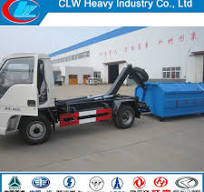 Small Arm Roll off 2-3 Tons Hydraulic Lifter Truck Hook Lift Garbage Truck