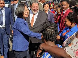 Just the name st vincent and the grenadines (svg) evokes visions of exotic, idyllic island life. Tsai Arrives In St Vincent And The Grenadines On Journey Of Freedom Democracy Sustainability Taiwan Today