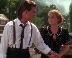 Patrick Swayze and Helen Hunt in Next of Kin (1989) : r/80s