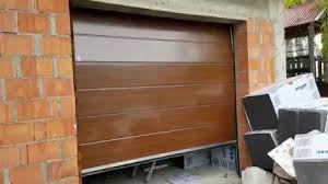 Garage overhead door framing rebuild. Industrial Sectional Doors Automatic Sectional Garage Doors China Garage Door Automatic Door Made In China Com