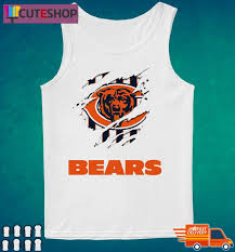 Official Chicago Bears Logo Claw Shirt Hoodie Sweater And Long Sleeve