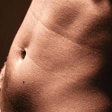 Prepare a sugar lemon scrub by mixing some lemon juice and honey into sugar. How To Lighten Stomach Hair Bleaching Belly Hair