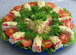 салат из пекинской капусты с ананасом и крабовыми палочками Krabovye Palochki Ocharovashki Krabovye Palochki Idei Dlya Blyud