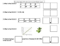 7 4a Constant Rate Of Change Practice Sheets Practice Sheet Problem Solving This Or That Questions