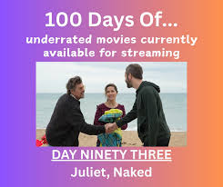 Jeff - JULIET, NAKED (2018) Director: Jesse Peretz Starring: Rose Byrne,  Ethan Hawke and Chris O'Dowd Annie, the long-suffering girlfriend of  Duncan, develops an unlikely transatlantic romance with the once admired but
