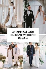 Never miss the luxury wedding dresses at millybridal if you want to show the best look. 48 Minimal And Elegant Wedding Dresses Weddingomania
