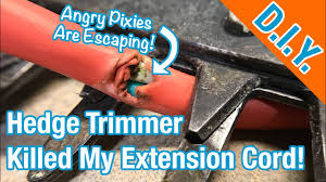 Repairing nicked extension cords, version 1.2. How To Repair A Damaged Electrical Cord Safely Youtube