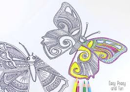 Each printable highlights a word that starts. Butterfly Coloring Pages Archives Easy Peasy And Fun