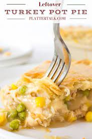 Homemade Turkey Pot Pie Is An Easy Recipe That You Will Want To Use With Leftover Turkey From Thanksgi Turkey Pot Pie Turkey Pot Pie Recipe Turkey Pot Pie Easy